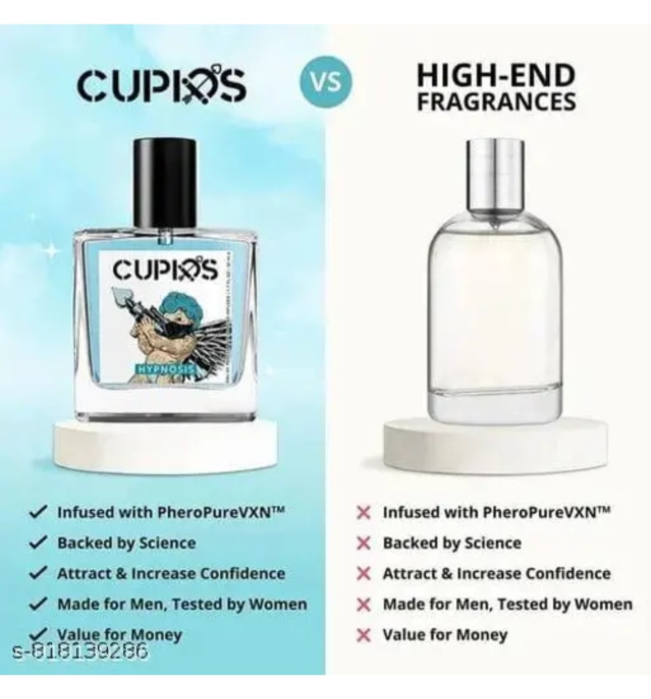 Original Formula, Cupid Charm Long Lasting Magnet Fragrances Perfume