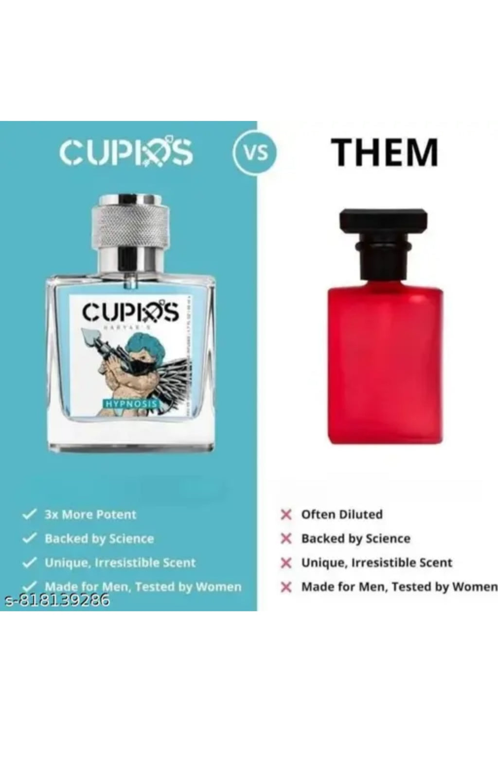 Original Formula, Cupid Charm Long Lasting Magnet Fragrances Perfume